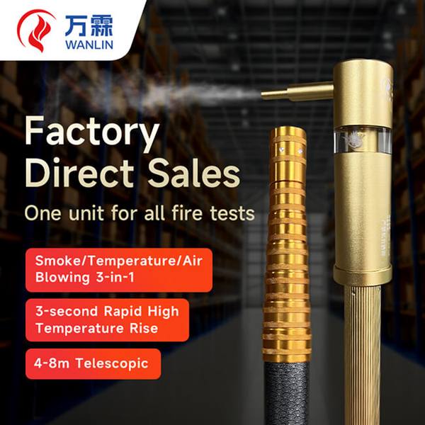 Compact Portable Smoke Detector Tester