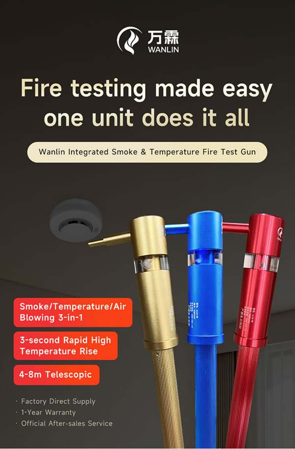 Best Smoke Detector Tester for Fire Alarm Maintenance | North America Market | OEM Supported
