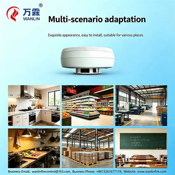 Wanlin Combined Smoke Heat Detector Real Photo Combined Smoke Heat Detector Supplier | CE EN54 ISO9001 | OEM ODM Factory Direct Price