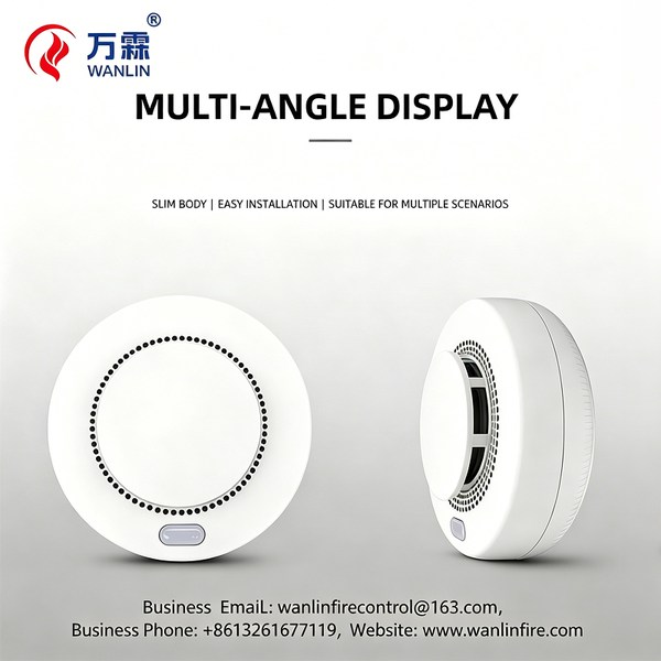 Wanlin Addressable Smoke Detector Real Photo Leading Addressable Smoke Detector Manufacturer, UL CE NFPA, Trusted by Global Buyers