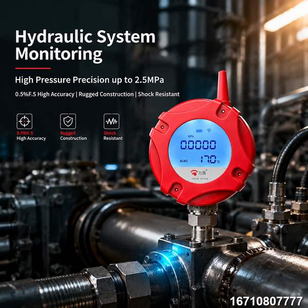 4G Cat.1 4G Pressure Monitoring Terminal Product Image — Wanlin Fire Protection 4G Pressure Monitoring Terminal