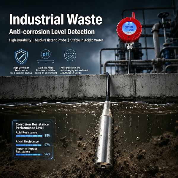 WL-LT400 for Fire Water Tanks Fire Water Tank Sulfuric Acid Level Sensor