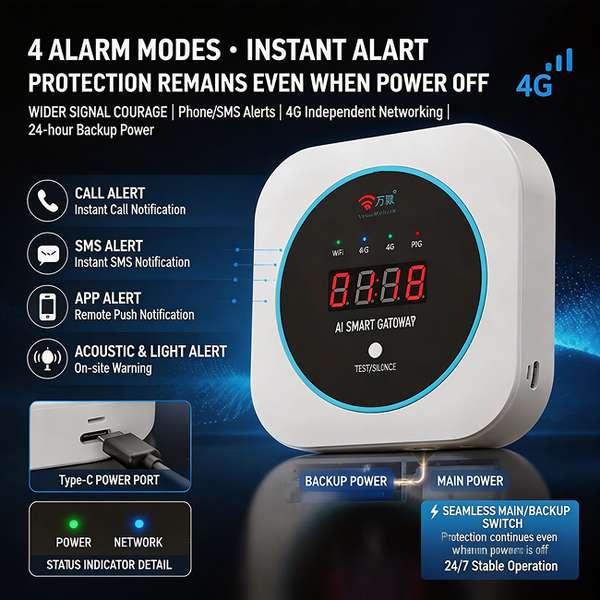Kitchen Combustible Gas Sensor by Wanlin Fire Control Kitchen Combustible Gas Sensor product image