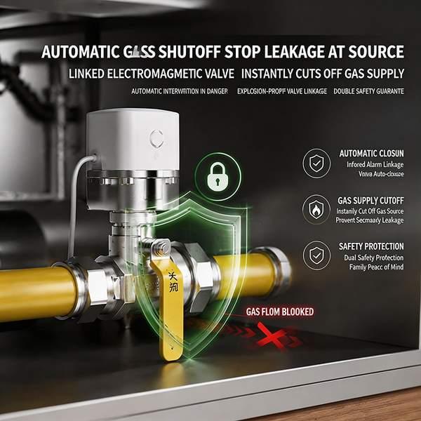 Smart Carbon Monoxide Detector for Senior Homes Product Image — Wanlin Fire Protection elderly sleep monitor
