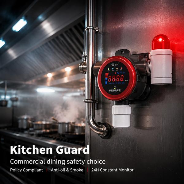 wireless gas alarm system solution