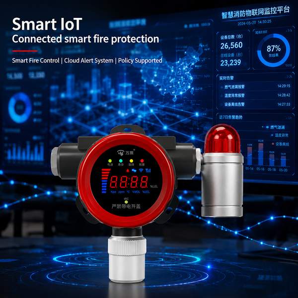 household gas alarm fire certification