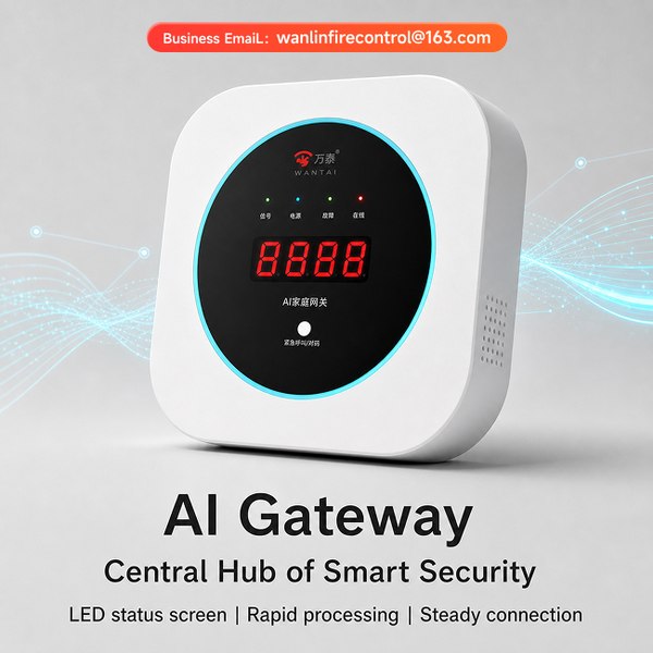 Fire Safety IoT Device China Manufacturer, AI Security Fire Alarm Bundle, OEM/ODM Global Shipping to