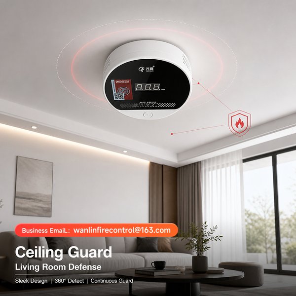 IoT Carbon Monoxide Alarm China Manufacturer, Electrochemical CO Alarm, OEM/ODM Global Shipping to S