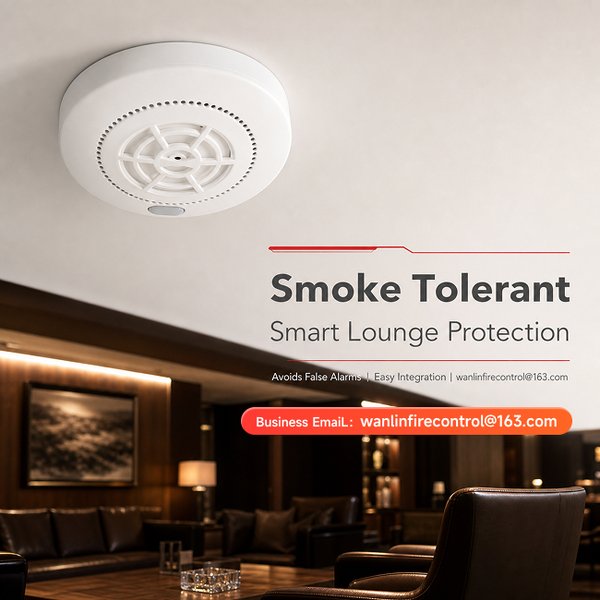 4G LTE Cat.4 + WiFi 6 + Matter Premium Heat Alarm with Multi-Sensor Product Image — Wanlin Fire Protection temperature sensor for kiln