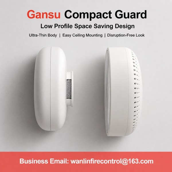 WiFi + Bluetooth 5.2 Smart CO Detector with App Product Image — Wanlin Fire Protection mosque CO alarm