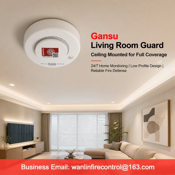 Bluetooth 5.0 + 4G LTE (optional) Portable CO Alarm Product Image — Wanlin Fire Protection interconnected smoke and CO alarm