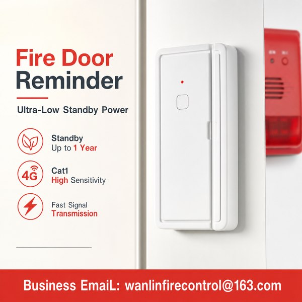 CE Certified Fire Door Alarm China Manufacturer, 4G Wireless Fire Door Alarm, OEM/ODM Global Shippin