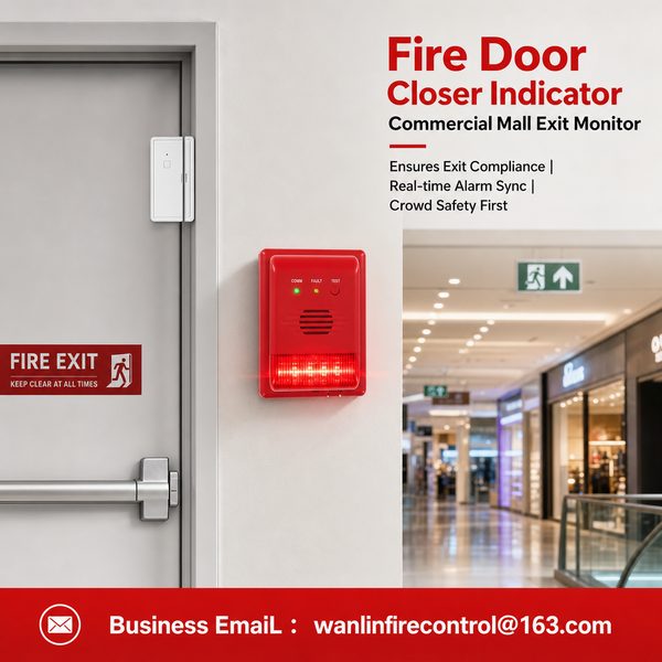 fire door alarm with smart watch notification