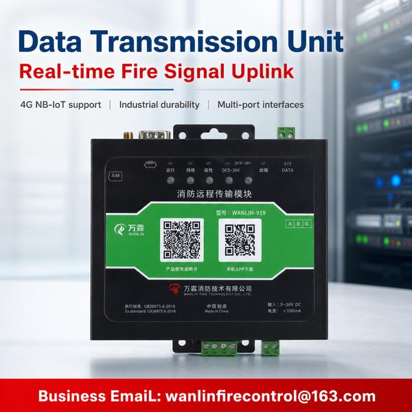 LoRa Smoke Alarm China: Professional LoRaWAN Smart Smoke Detection Solutions by Wanlin Fire Control