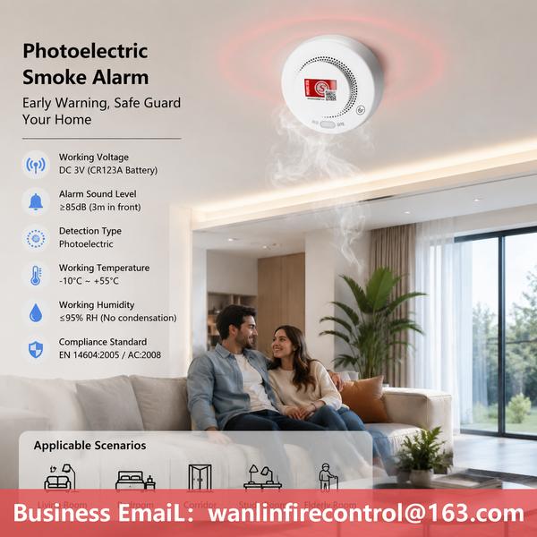 voice alert smoke detector