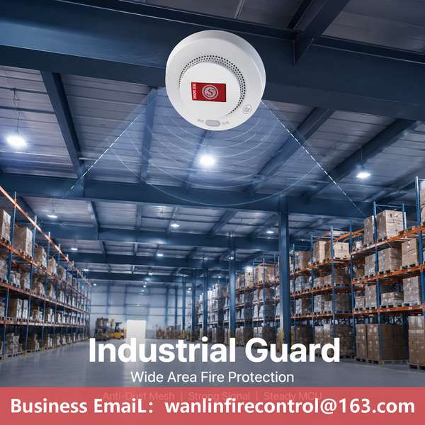 NB-IoT Standalone Smoke Alarm Product Image — Wanlin Fire Protection universal smoke alarm protocol