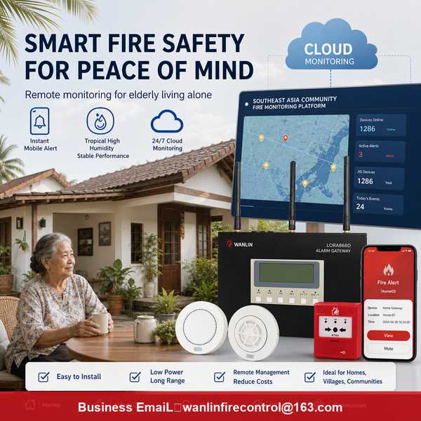 gas alarm for exhibition hall: Professional Smart Fire Safety Solutions by Wanlin Fire Control