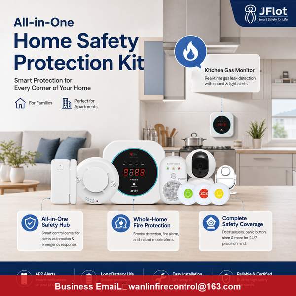gas leak detector for dairy plant: Professional Smart Fire Safety Solutions by Wanlin Fire Control