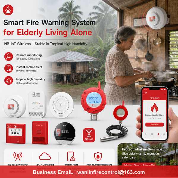 gas alarm for crisis center: Professional Smart Fire Safety Solutions by Wanlin Fire Control