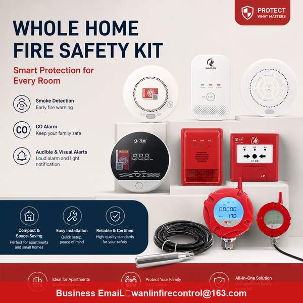 kitchen gas monitor: Professional Smart Fire Safety Solutions by Wanlin Fire Control