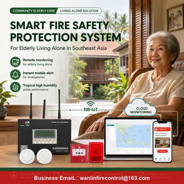 gas detector with siren: Professional Smart Fire Safety Solutions by Wanlin Fire Control