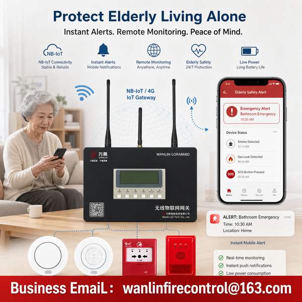 12V power: Professional Smart Fire Safety Solutions for Vietnam & Global Markets by Wanlin Fire 