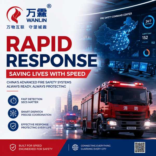 Wanlin Smart Fire Protection — China Manufacturing Excellence IoT fire sprinkler