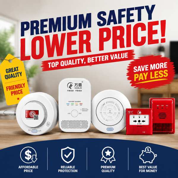 Wanlin Smart Fire Protection — Certified Manufacturing Excellence affordable fire detector China