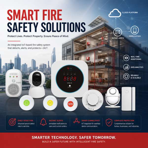 Storage Facility Fire Safety IoT in Cambodia: IoT-Based Fire Safety Solution by Wanlin