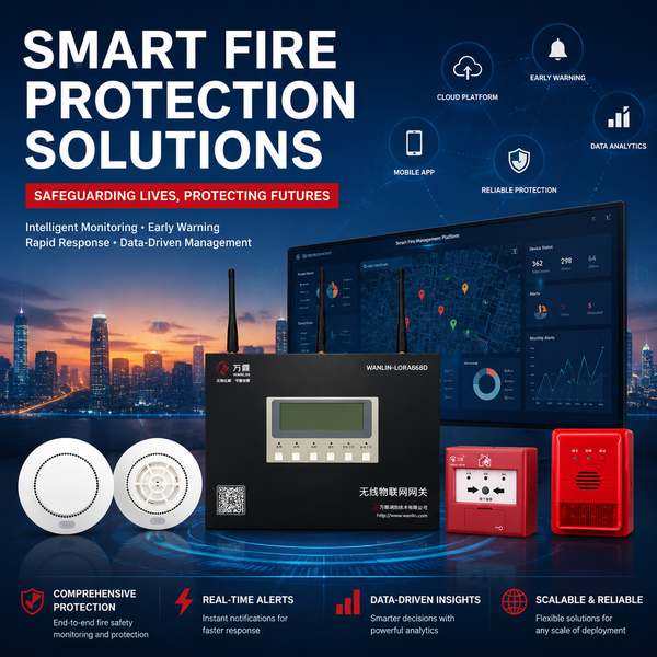 Professional Retirement Home Fire Safety IoT Supplier Exporting to Cambodia | Wanlin Fire Safety