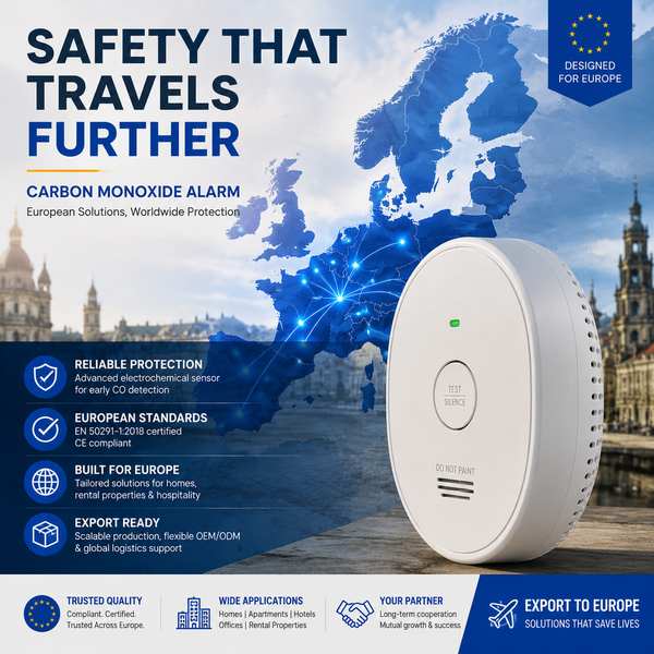 WL-CO-500 Smart CO Detector for Glasgow