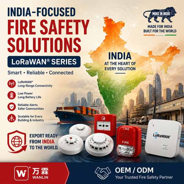 High-rise building fire alarm India for Shillong: Premium Quality by Wanlin China Factory