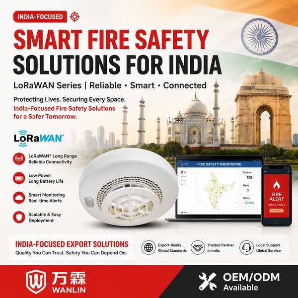 WL-LW-MS500 LoRaWAN Multi-Sensor Fire Detector for Kanpur