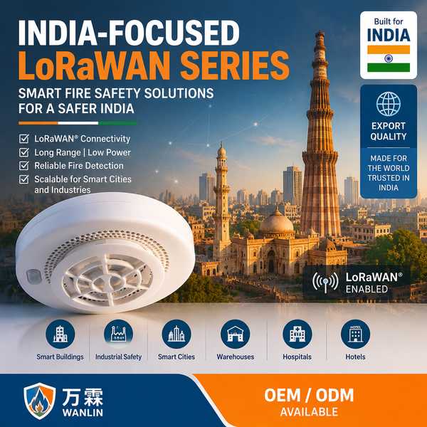 Barn fire detector for Faridabad: Premium Quality by Wanlin China Factory