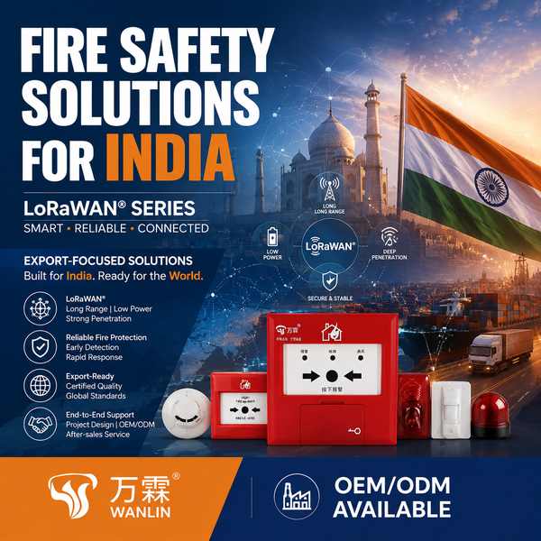 LoRaWAN heat detector for Pimpri-Chinchwad: Premium Quality by Wanlin China Factory