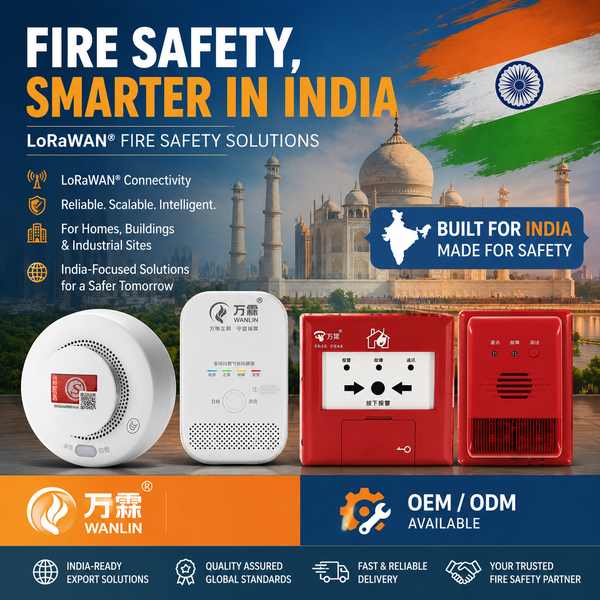 WL-LW-MS500 LoRaWAN Multi-Sensor Fire Detector for Allahabad