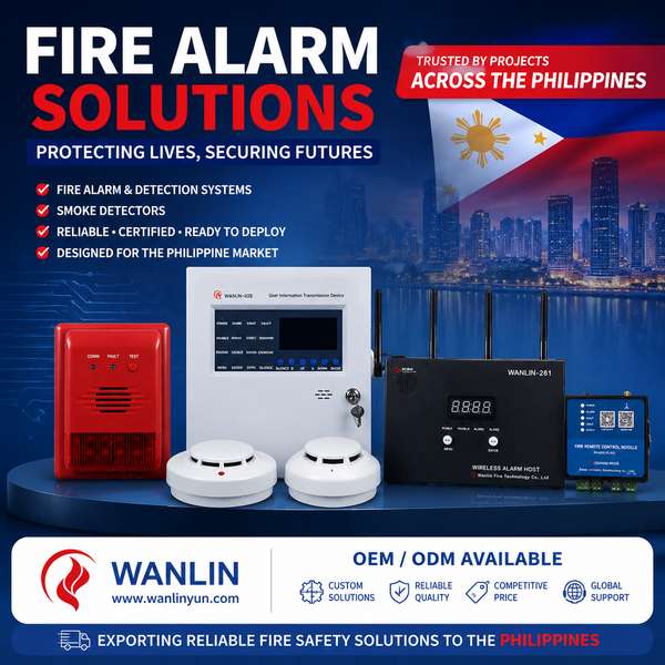 Best Fire Alarm Control Panel FACP Manufacturer | Makati City Philippines Export - BFP Approved Wanlin