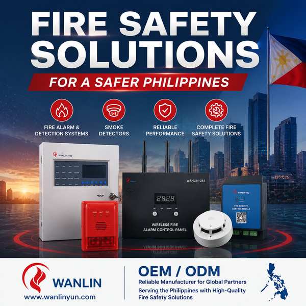Affordable fire alarm Philippines for Kalibo: Premium Quality by Wanlin China Factory