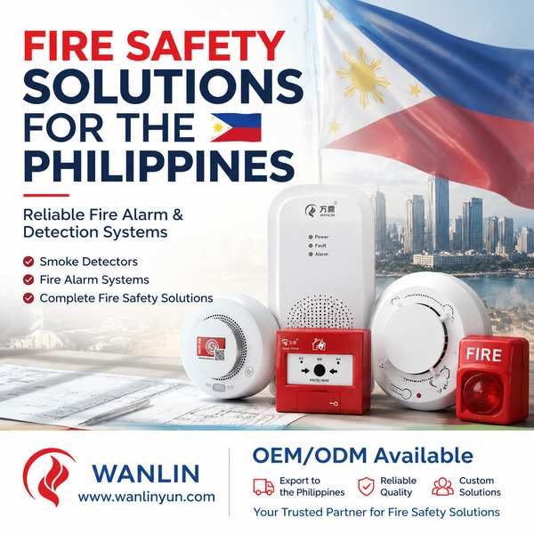 Wanlin Fire WL-FACP600 Addressable Fire Alarm Control Panel — EN54 Certified Philippines Fire Safety Equipment Export Manufacturing WL-FACP600 Addressable Fire Alarm Control Panel for Las Pinas