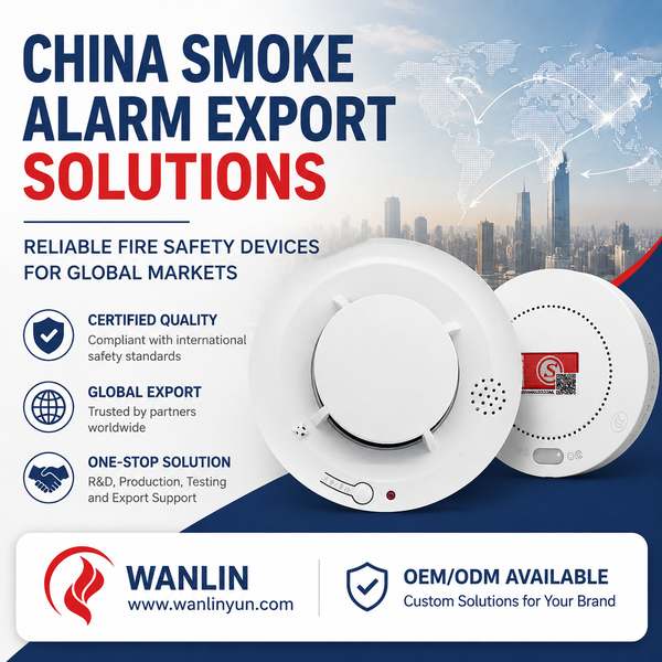 Smoke Alarm OEM Manufacturer for Sweden: Trusted Smoke Alarm OEM Manufacturer in China