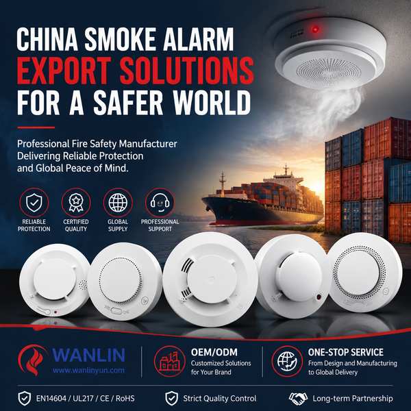 Quality Control Fire Alarm for Canada: Trusted Smoke Alarm OEM Manufacturer in China