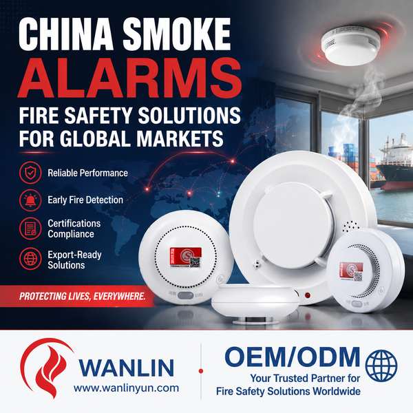 WL-SD110 10-Year Battery Photoelectric Smoke Alarm for Malaga