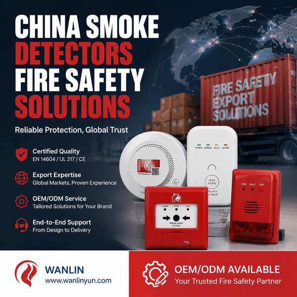 Best 10-Year Sealed Battery Smoke Alarm Manufacturer | Copenhagen, Denmark - EN 14604 UL 217 Wanlin 