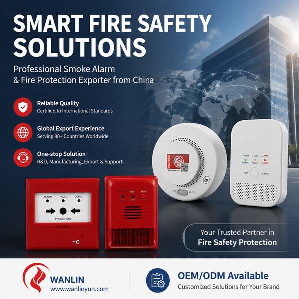Smoke and Carbon Monoxide Detector for Chile: Trusted Smoke Alarm OEM Manufacturer in China