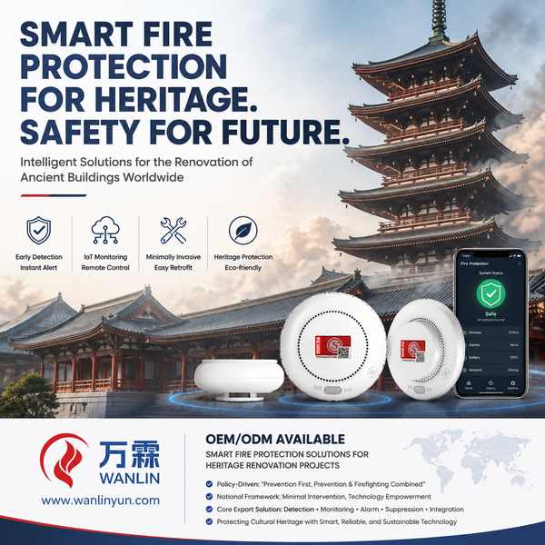 Best Wireless Smoke Detector without Drilling Manufacturer | Rome, Italy - CE RoHS Wanlin Fire