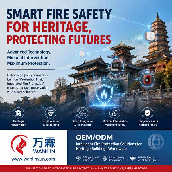 Ancient mosque fire alarm for Austria: Smart Heritage Fire Protection Partner in China