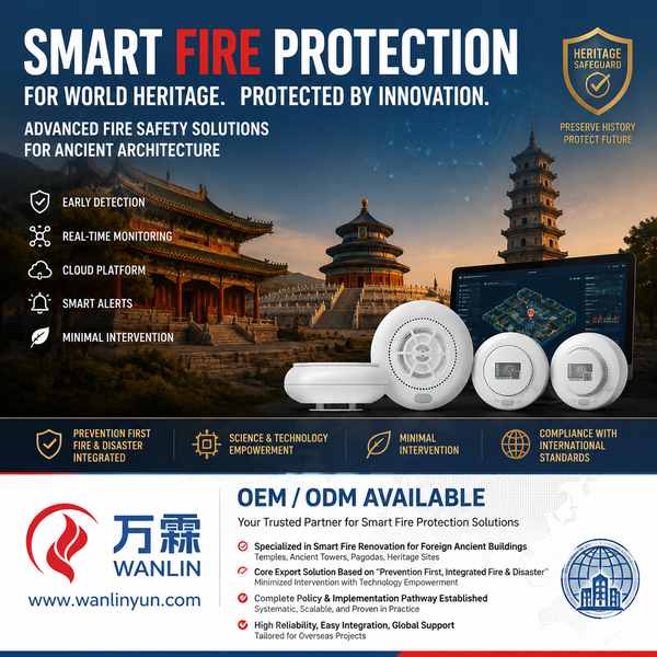 Wireless Photoelectric Smoke Detector - Wanlin Fire Heritage Fire Protection OEM Manufacturer in China Best Wireless Photoelectric Smoke Detector Manufacturer | Cusco, Peru - CE RoHS Wanlin Fire