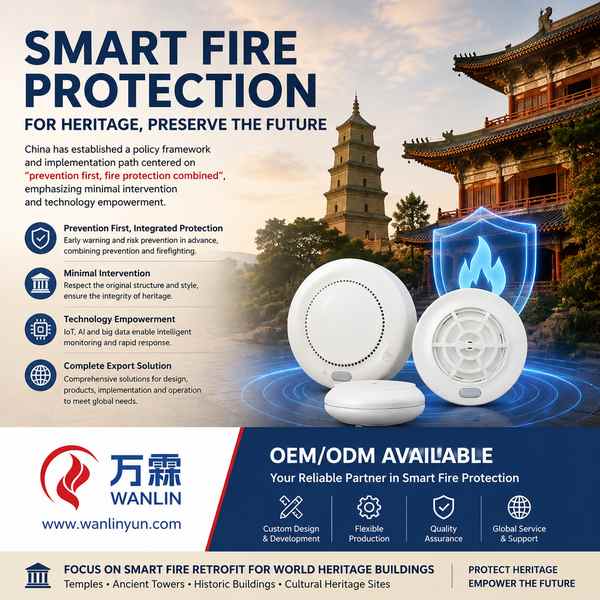 Best Multi-Sensor Fire Detector for Historical Buildings Manufacturer | Madrid, Spain - CE RoHS Wanlin Fire