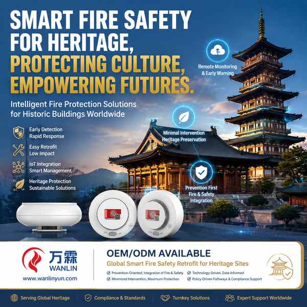 Best Wireless Smoke Detector for Heritage Manufacturer | Rome, Italy - CE RoHS Wanlin Fire