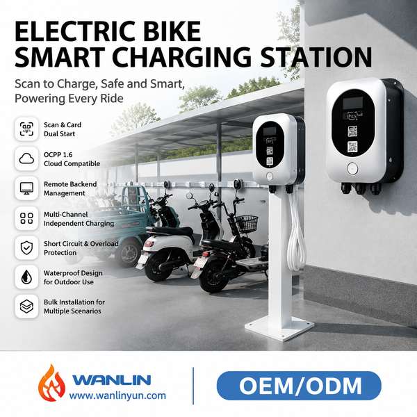 EV Charging Post with Self-diagnosis for Luang Prabang, Laos